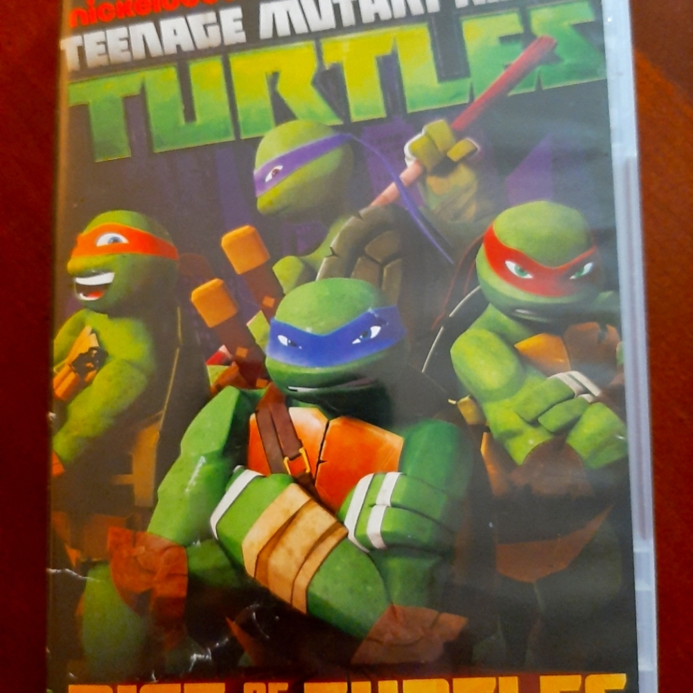 TMNT Rise of the Turtles DVD